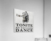 university dance tonite row one art Acrylic Print