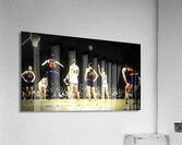 1960s purdue illinois basketball art row1 Acrylic Print