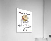 1970s mcdonalds basketball ad Acrylic Print