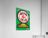 1988 Boston Red Sox Fleer Decal Art Acrylic Print