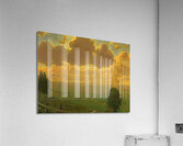 Sunburst Over Sackingen Black Forest  Acrylic Print