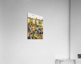 Vintage Missouri Football Gameday in Columbia Acrylic Print