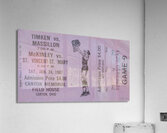 1987 timken massilon basketball ticket art  Acrylic Print