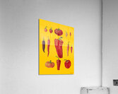 Capsicums or Chili Peppers 1876 1886 Ernst Benary Acrylic Print