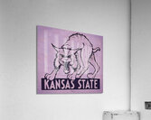 Vintage 1950s Kansas State Wildcat Acrylic Print
