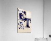 Vintage East Tennessee Bucs Art Acrylic Print