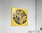 1930s Missouri Tigers Art Acrylic Print