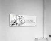 1908 baseball art Acrylic Print