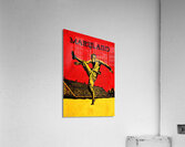 1920s Maryland Terps Football Art Remix Acrylic Print