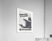 1980s Coke and Smile Ad Acrylic Print