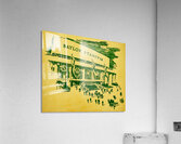 Vintage 1950s Baylor Stadium Art Acrylic Print