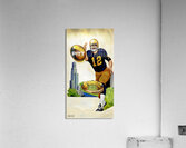 1968 Pitt Panthers Football Art Remix Acrylic Print