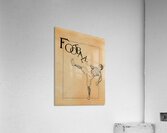 Early 1900s Football Kicker Art Acrylic Print