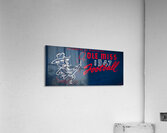 1947 Ole Miss Colonel Reb Football Art Acrylic Print