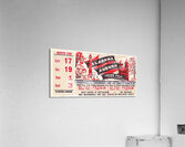 1964 Alabama Crimson Tide vs. Auburn Tigers Acrylic Print