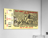 1963 Washington vs. Air Force  Acrylic Print