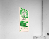 1982 boston celtics ticket stub art Acrylic Print