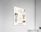 1975 stanley cup finals philadelphia flyers ticket stub hockey poster Acrylic Print