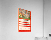 1982 USC vs. Oklahoma Remix Acrylic Print
