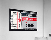 1970 Ohio State vs. Duke Acrylic Print