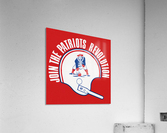 Vintage New England Patriots Helmet Art Acrylic Print