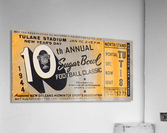 1944 Sugar Bowl Tulsa vs. Georgia Tech Acrylic Print