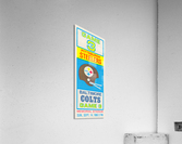 1980 Baltimore Colts vs. Pittsburgh Steelers Acrylic Print