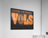 1979 Tennessee Vols Football Ticket Remix Acrylic Print