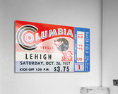1957 Columbia Lions vs. Lehigh Engineers Acrylic Print