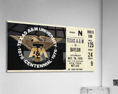 1976 Texas A&M vs. Baylor Acrylic Print