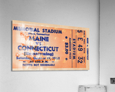 1968 Maine Black Bears vs. UConn Huskies Acrylic Print