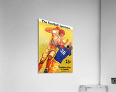 1941 Loyola Lions Football Program Cover Art Acrylic Print