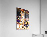 larry bird celtics lakers art Acrylic Print
