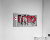 1968 New Mexico Lobos Basketball Art Acrylic Print