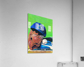 1986 Seattle Mariners Baseball Hat Art Acrylic Print