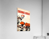 Retro Cincinnati Bengals Line of Scrimmage Art Acrylic Print