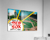 Charles River Fenway Park Red Sox Art Acrylic Print