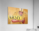 1959 Army Football Art by Artist Lon Keller Acrylic Print