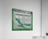 1973 Philadelphia Eagles Football Ticket Remix Acrylic Print