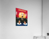 1984 Atlanta Braves Remix Art Acrylic Print