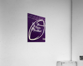 1949 Kansas State Wildcats Football Art Acrylic Print