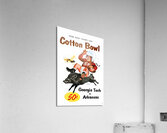 1955 Cotton Bowl Georgia Tech vs. Arkansas Acrylic Print