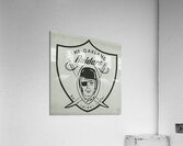 Sixties Oakland Raiders Be a Raider Rooter Acrylic Print