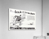 1940s Kellogs Pep Cereal Football Ad Acrylic Print