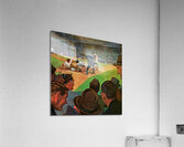 Home Plate Action Baseball Art Acrylic Print