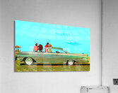 1958 oldsmobile ninety eight car art Acrylic Print