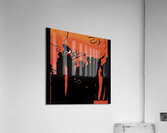 vintage jazz art Acrylic Print