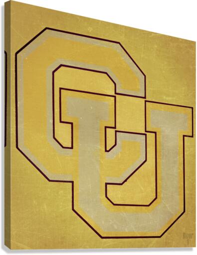 Colorado CU Art Canvas Print