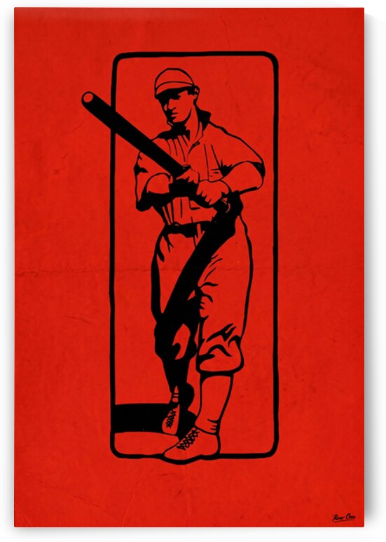 Early 1900s Cincinnati Baseball Art by Row One Brand