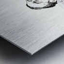 vintage butler bulldog fan art early 1900s Metal print